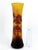 A striking and imposing multilayered glass vase with a slender trumpet shape, a masterpiece from the Daum Manufacture in...
