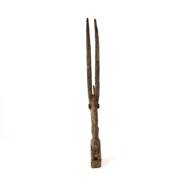 Mid 20th Century Mid 20th Century African Antelope Figure For Sale - Image 5 of 9