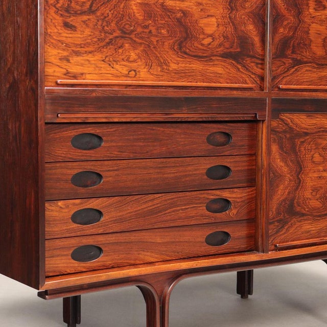 Vintage Highboard by Gianfranco Frattini for Bernini, 1960s For Sale - Image 9 of 16