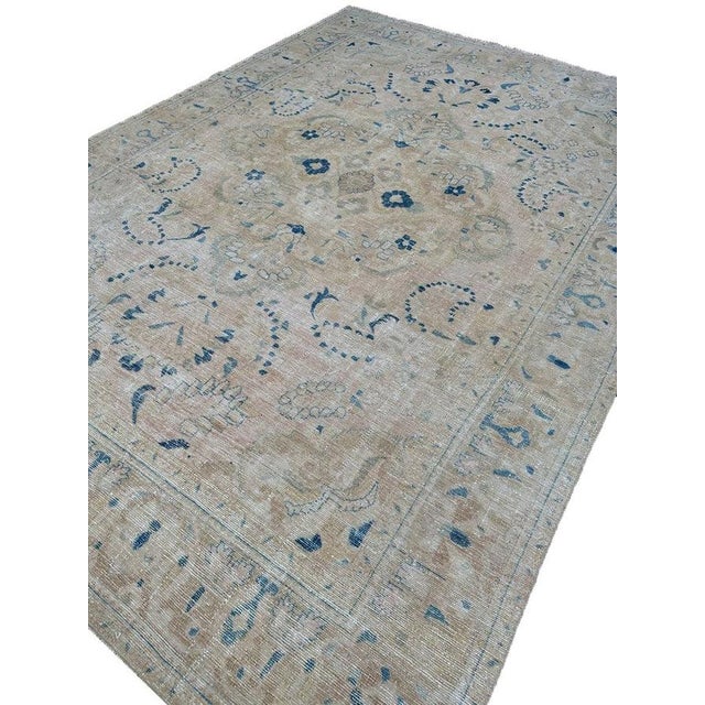 1950s Old Persian Hamedan Area Rug 8x11 For Sale - Image 11 of 12