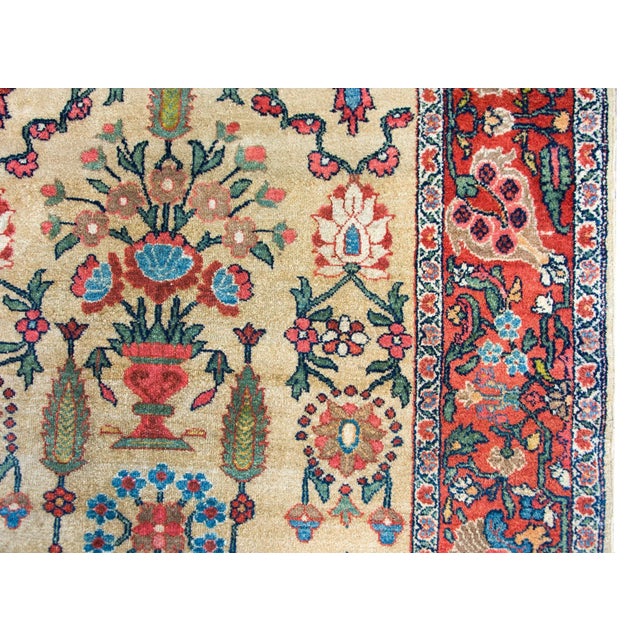Early 20th Century Persian Sultanabad Rug For Sale - Image 4 of 11