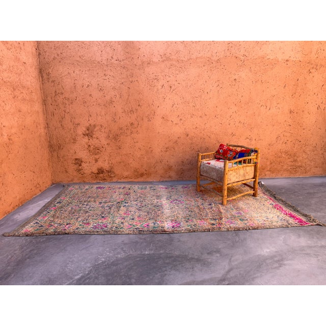 Textile Moroccan Handmade Rug - 5'5" X 12'0" Ft For Sale - Image 7 of 10