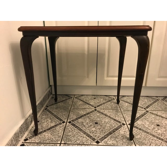 Louis Style Mahogany Coffee Table, 1950s For Sale - Image 9 of 16
