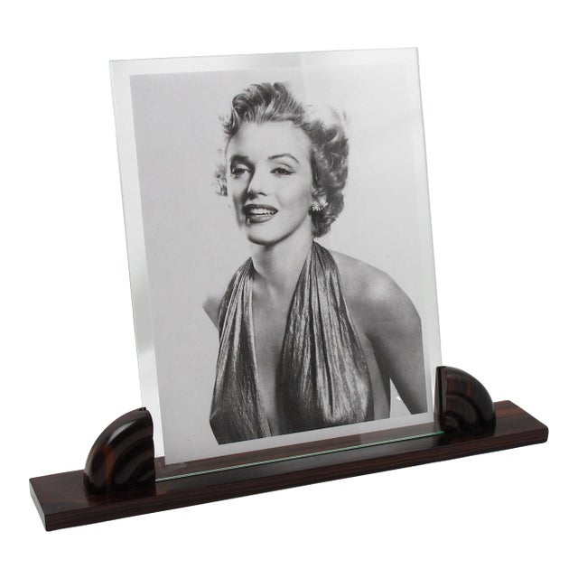 French Art Deco Macassar Wood Picture Frame For Sale