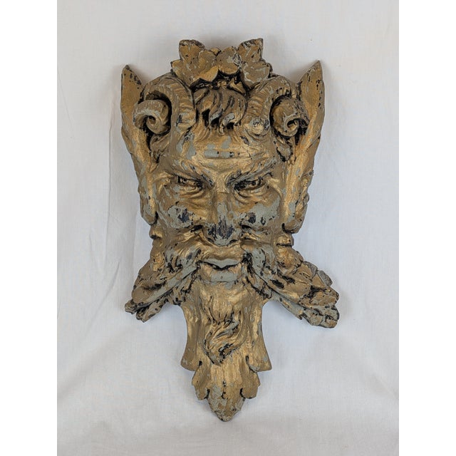 Wooden Satyr Head, Late 19th Century For Sale - Image 13 of 13