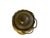 Antique Mt Washington Smith Brothers Unmarked Crown Milano Glass Biscuit Jar 4402 Maiden Gold C. 1890s For Sale In Palm Springs - Image 6 of 7