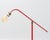 Vintage Red Tripod Floor Lamp, 1950s For Sale - Image 4 of 10