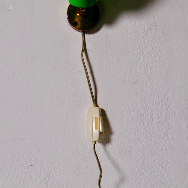 Italian Wall Lamp, 1940s-1950s For Sale - Image 9 of 10