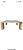 1970s French Modern Brass and Travertine Dining Table For Sale - Image 18 of 18