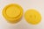 1970s Mid-Century Modern Yellow Melamine Lidded Serving Bowl by Massimo Vignelli for Heller For Sale In New York - Image 6 of 10