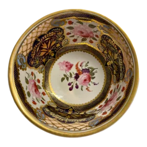 1815 Coalport Porcelain Waste Bowl, Painting Attributed to John Rose
