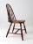 Brown Antique Rush Seat Windsor Chair For Sale - Image 8 of 11