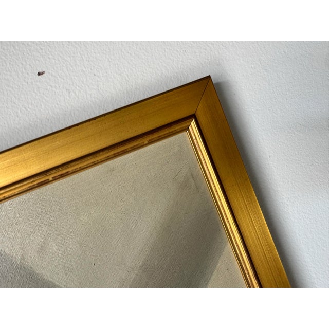 Vintage A. Vincenzi Sunflower Still Life Oil Painting, Framed/ Sold For Sale - Image 9 of 10