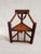 2000 - 2009 Antique 19th Century Oak Turners Corner Chair For Sale - Image 5 of 5