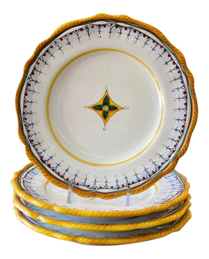 Raffaellesco Salad Plate, Simplified - Set of 4