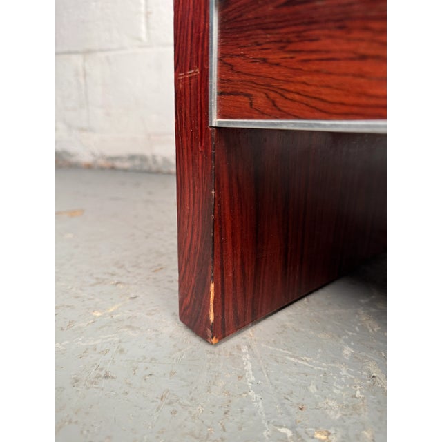 Vintage Rosewood Nightstand by Glenn of California For Sale - Image 13 of 14