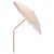 Metal Bella 6.5 Ft Beach Fringed Umbrella, Yellow Bistro Stripe For Sale - Image 7 of 8