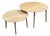 Park Hill Collection Nero Nesting Cocktail Tables, Set of Two For Sale