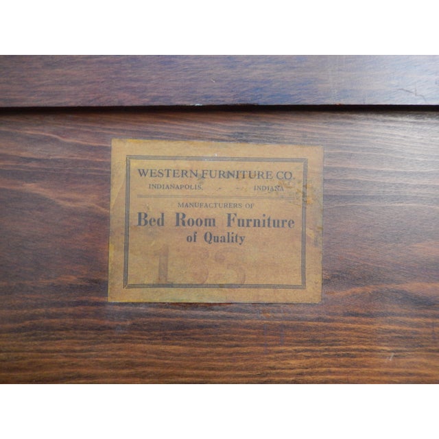 Early 20th Century Walnut Highboy For Sale - Image 10 of 10