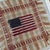 Vintage American Folk Art Fiber Textile Flag, Framed, 29” Square For Sale In New York - Image 6 of 12