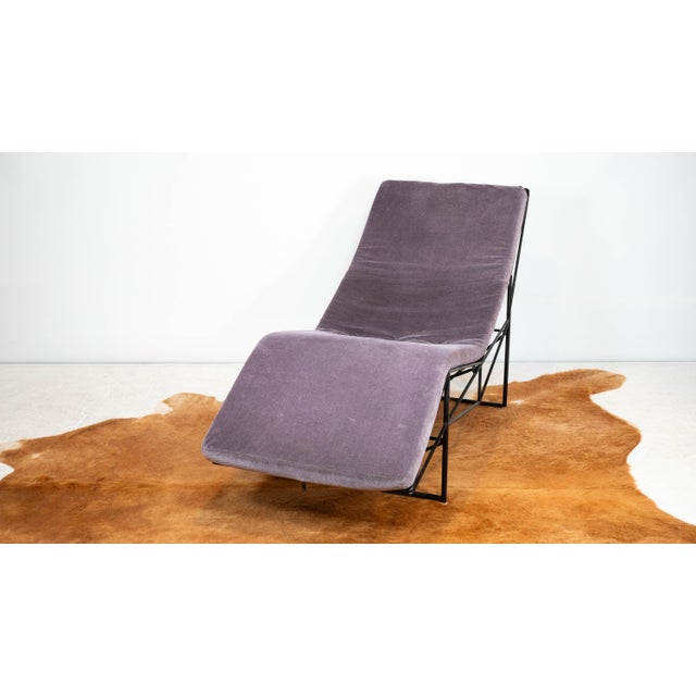 1980s Attributed to Paolo Passerini Chaise Lounge for Uvet Dimensione For Sale - Image 14 of 18
