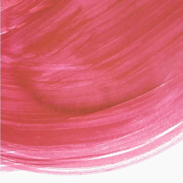 2010s "The Violet Dress 15" Contemporary Abstract Painting by Bettina Mauel For Sale - Image 5 of 5