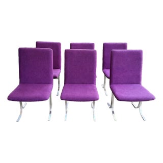 Set of 6 Vintage Dyrlund Dining Chairs For Sale