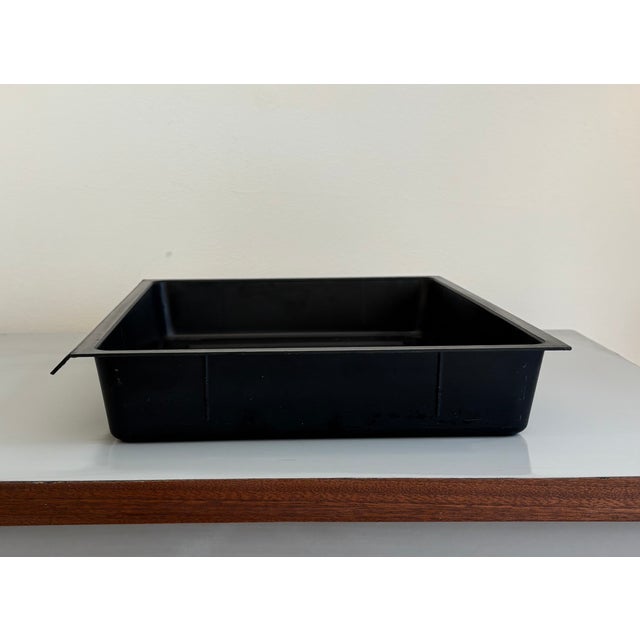 Black Storage Drawer by Charlotte Perriand for Steph Simon, 1958 For Sale - Image 8 of 8