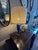 Metal Sommerso Murano Glass Table Lamp attributed to Alessandro Mandruzzato, Italy, 1960 For Sale - Image 7 of 15