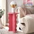 Add a touch of artistry and elegance to your home with the Lilith Wavy Accent Table in a stunning rose finish. Featuring a...