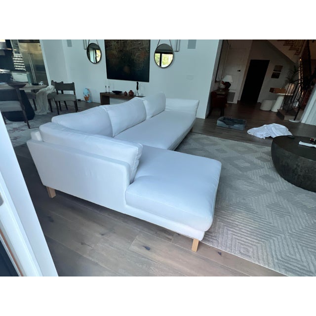 Interior Define Custom White Couch Chairish