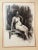 Up for sale is a very nice quality vintage original Frederick William Weber mixed media nude drawing. It's done in a...