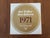 Traditional Goebel Hummel1971 First Editon Annual Plate 100th Anniversary For Sale - Image 3 of 4
