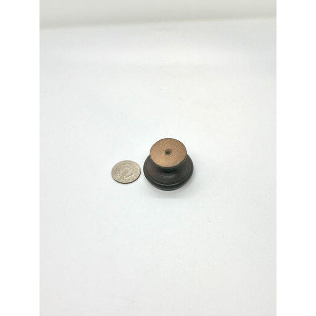 Contemporary Henredon Wood Knob Ebony For Sale - Image 3 of 4