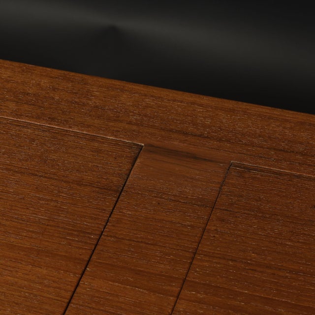 Arne Vodder for Sibast Danish Teak Tambour Door Stereo Cabinet For Sale - Image 12 of 18