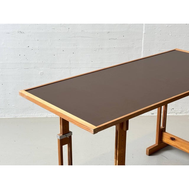 Vintage Height-Adjustable Worktable, 1970s For Sale - Image 11 of 16