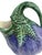 Mid Century Purple Eggplant Ceramic Pitcher For Sale - Image 4 of 8