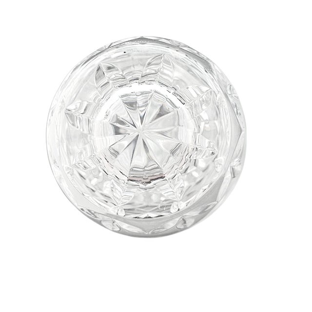 Transparent Waterford Ballina Cut Crystal Bud Vase, Ireland, Circa 2000 For Sale - Image 8 of 8