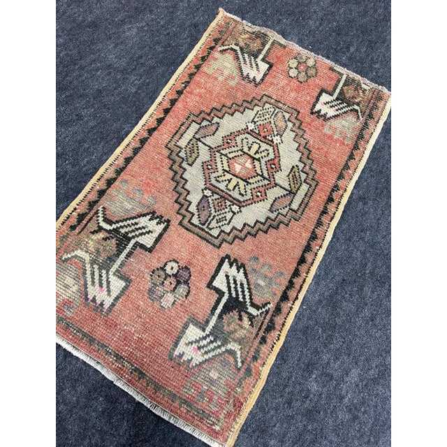 Early 21st Century Turkish Yastik Rug 1'8" x 2'11" For Sale - Image 5 of 5