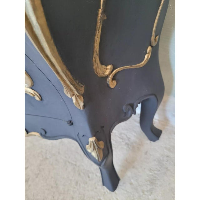 Louis Xv Style Lacquered Bedside Table For Sale - Image 11 of 12