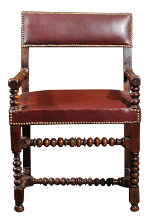 Early 19th Century Vintage Bobbin Turned Walnut Armchair