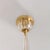 Italian Murano Glass Drop Pendant Attributed to Barovier & Toso, 1940s For Sale In Chicago - Image 6 of 8