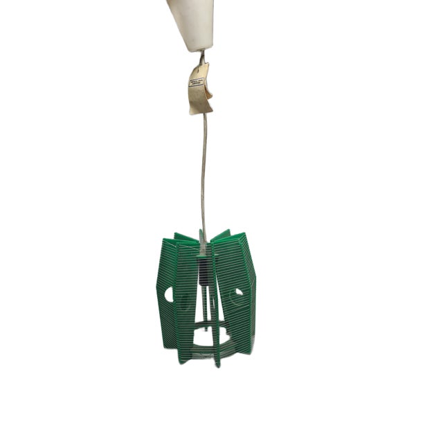 Vintage Pendant Lamp by Huta Sedzimira in Cracow, Poland, 1980s For Sale - Image 10 of 12