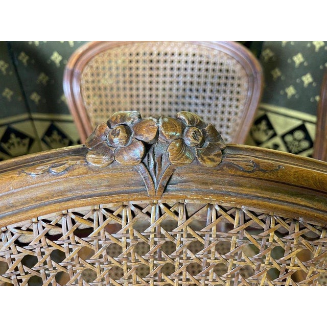 Louis XV Cane Chairs, Set of 6 For Sale - Image 3 of 8