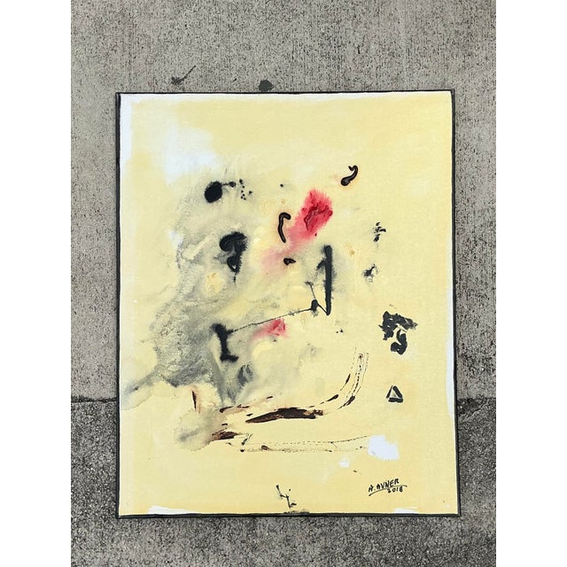 Vintage Original Oil Painting on Canvas For Sale In West Palm - Image 6 of 12