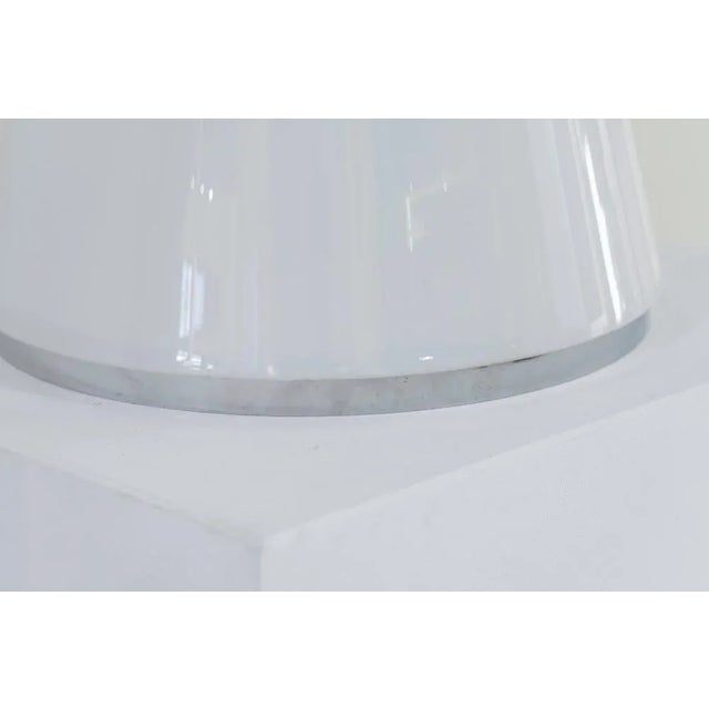 1960s Comp-Shaped Table Lamp in Steel and Glass, 1960s For Sale - Image 5 of 7