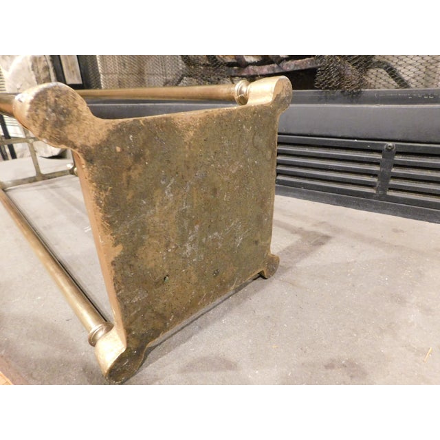Antique Brass and Cast Iron Umbrella Stand For Sale - Image 11 of 11