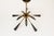 Modernist Sputnik Chandelier in the style of Stilnovo, 1950s For Sale - Image 6 of 11