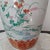 Vintage Large Chinoiserie Vase Hand Painted Rooster Hen Floral Gilded 16" Tall Signed For Sale - Image 9 of 18