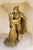 1920s Rare French Art Nouveau J. B. Hirsch Carved Alabaster Marble Bronze Table Lamp For Sale In Los Angeles - Image 6 of 13